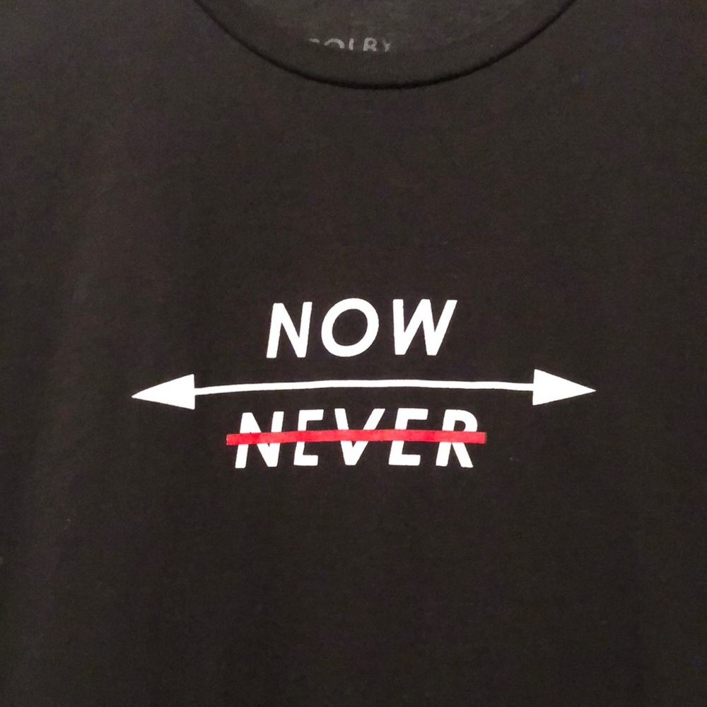 Colby Brock Now or Never shirt!